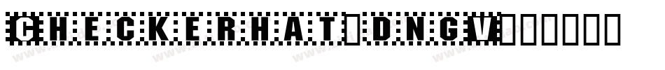 Checkerhat-dngV字体转换
