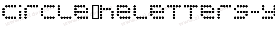 CircleTheLetters-yjMY字体转换
