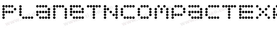 PlanetNCompactExpanded-9O30字体转换