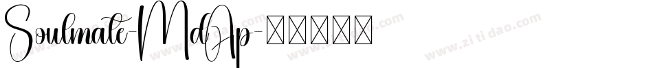 Soulmate-MdAp字体转换