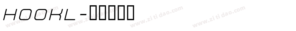 HOOKL字体转换