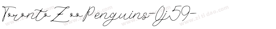 TorontoZooPenguins-0j59字体转换
