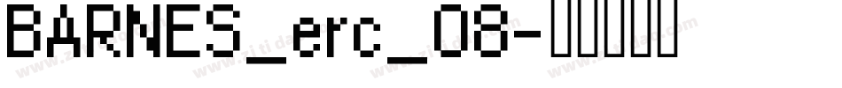 BARNES_erc_08字体转换