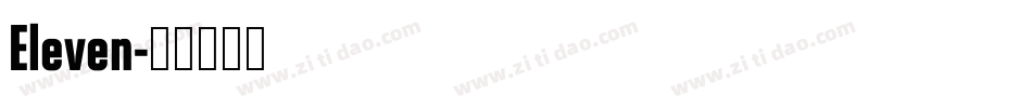Eleven字体转换