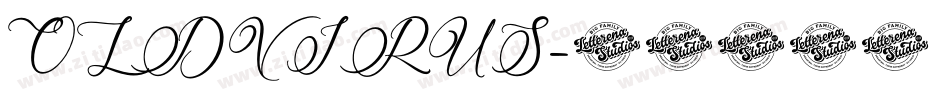 OLDVIRUS字体转换