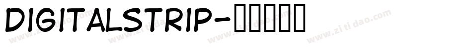 digitalstrip字体转换