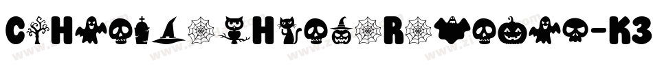 CfHauntedHouseRegular-K3DX字体转换