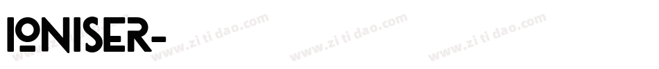 Ioniser字体转换