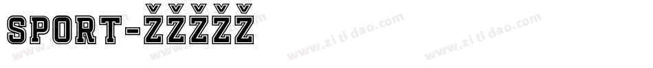 sport字体转换