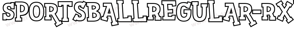 SportsballRegular-RxlM字体转换