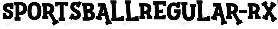 SportsballRegular-RxlM字体转换