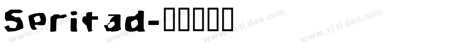 Spritad字体转换