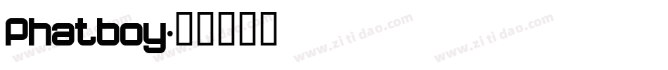Phatboy字体转换