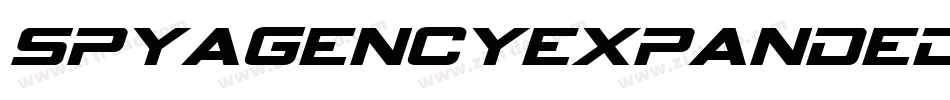 SpyAgencyExpandedItalic-3zlY6字体转换 SpyAgencyExpandedItalic-3zlY6字体转换