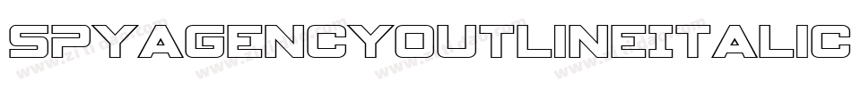 SpyAgencyOutlineItalic-owvD0字体转换 SpyAgencyOutlineItalic-owvD0字体转换