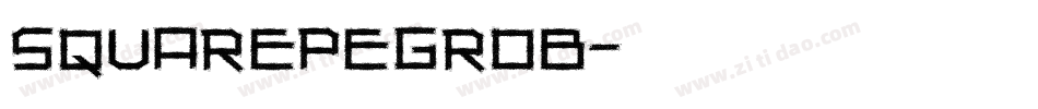 SquarePegROB字体转换
