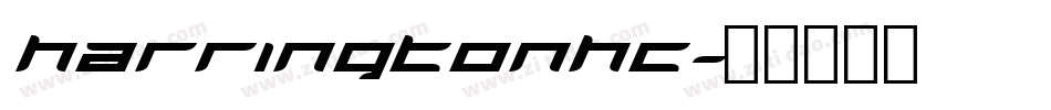 HarringtonHC字体转换