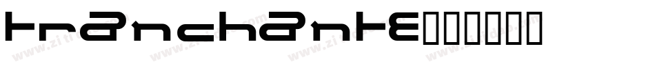 Tranchante字体转换