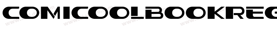 ComicoolBookRegular-字体转换