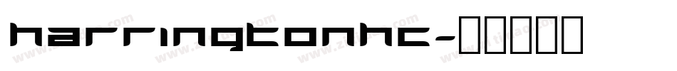 HarringtonHC字体转换