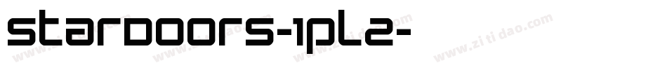 StarDoors-1pl2字体转换