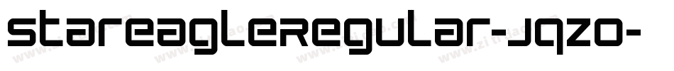 StarEagleRegular-Jqzo字体转换 StarEagleRegular-Jqzo字体转换
