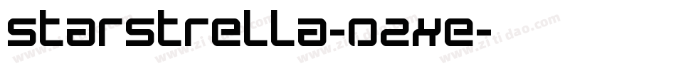 StarStrella-O2Xe字体转换