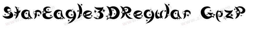 StarEagle3DRegular-GpzP字体转换