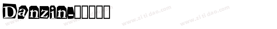 Danzin字体转换