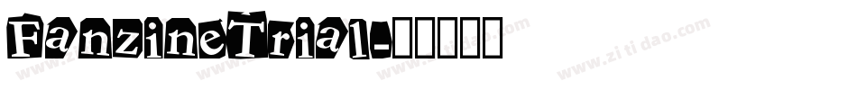 FanzineTrial字体转换