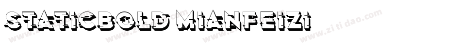StaticBold_mianfeizi字体转换