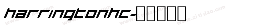 HarringtonHC字体转换