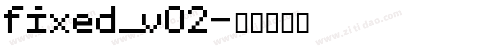 fixed_v02字体转换