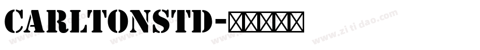 CarltonStd字体转换