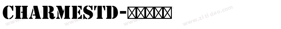 CharmeStd字体转换