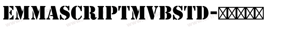 EmmascriptMVBStd字体转换