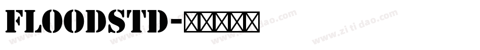 FloodStd字体转换