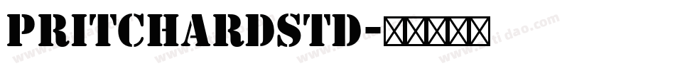 PritchardStd字体转换