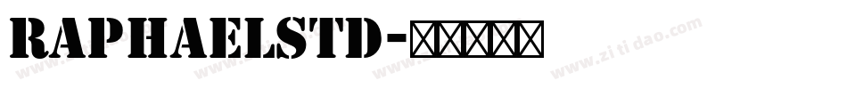 RaphaelStd字体转换