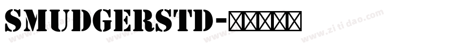 SmudgerStd字体转换
