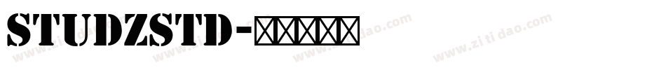 StudzStd字体转换