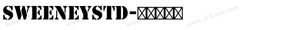 SweeneyStd字体转换