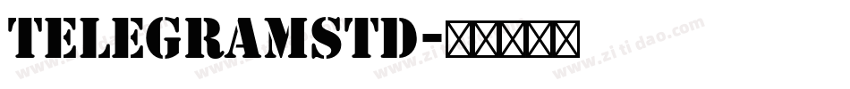 TelegramStd字体转换