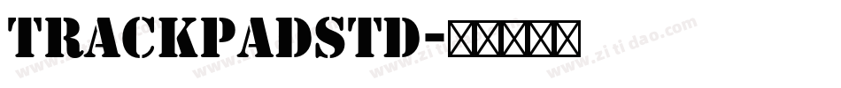 TrackpadStd字体转换