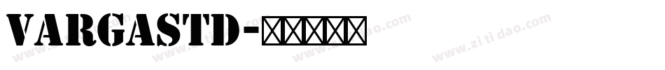 VargaStd字体转换