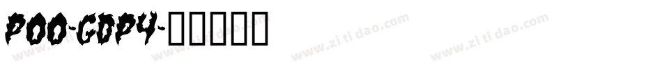 Poo-gDp4字体转换