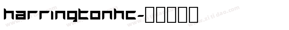 HarringtonHC字体转换
