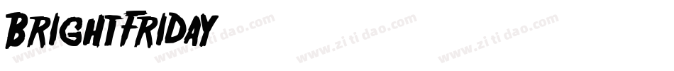 BrightFriday字体转换