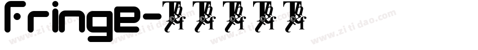 fringe字体转换