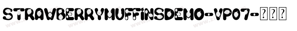 StrawberryMuffinsDemo-vp07字体转换